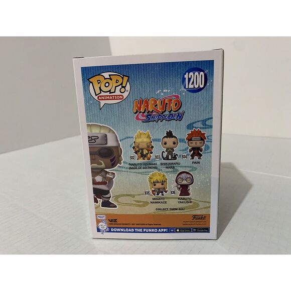 Funko Pop! Naruto Shippuden Killer Bee #1200 Entertainment Earth Exclusive - Picture 3 of 6